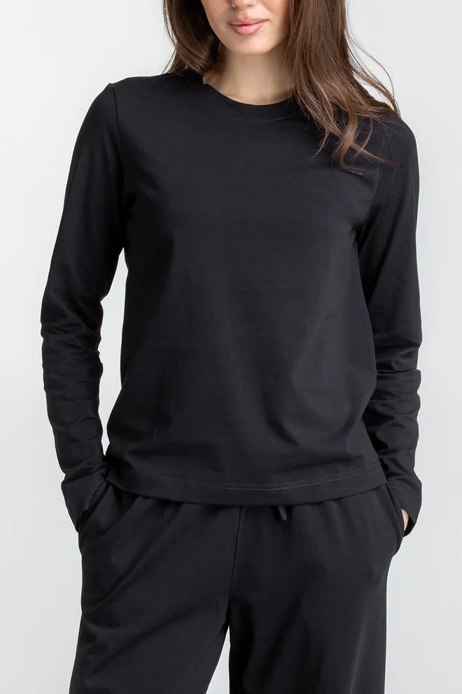 Хлопковый комплект EASY 5347/010 Giulia (black), черный