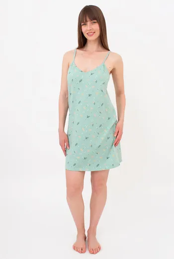 Хлопковая ночная рубашка SERENE GREENS 8021/010 Giulia (muted mint), зеленый Хлопковая ночная рубашка SERENE GREENS 8021/010 Giulia (muted mint), зеленый