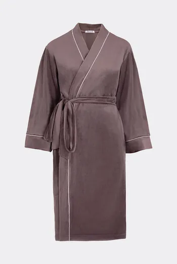 Xалат под пояс SOFT WINTER 7320/080 Giulia (mokko), коричневый