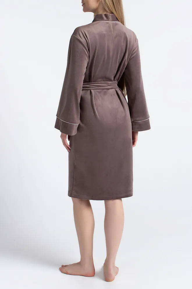 Xалат под пояс SOFT WINTER 7320/080 Giulia (mokko), коричневый