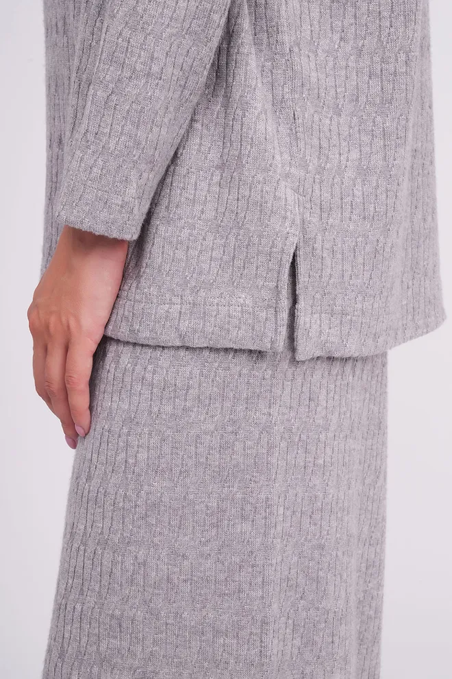 Комплект из ангоры TWINKET 5810/270 Giulia (ash grey melange), серый