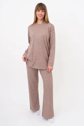 Комплект свободного кроя WARMLY TOUCH 5809/150 Giulia (dark beige melange), бежевый