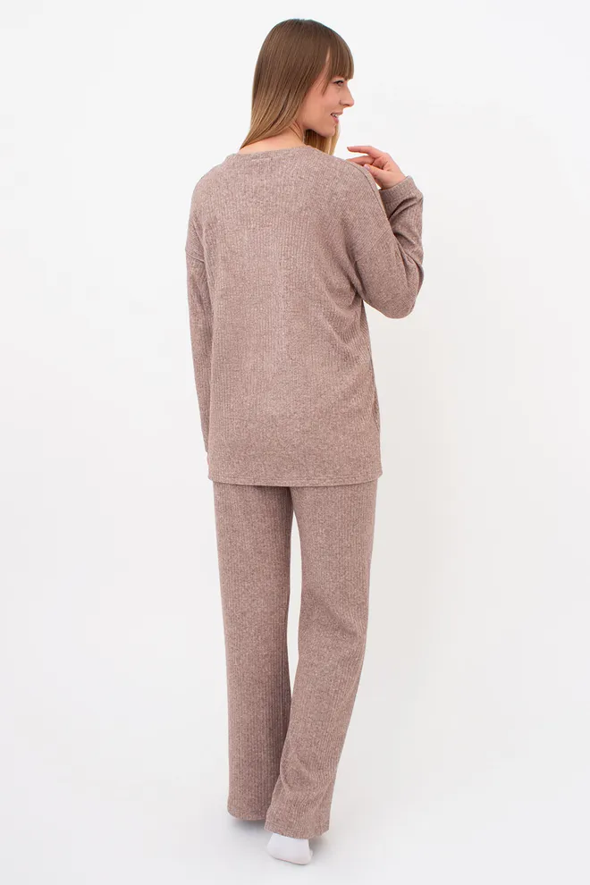 Комплект свободного кроя WARMLY TOUCH 5809/150 Giulia (dark beige melange), бежевый