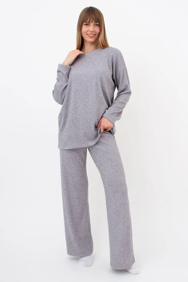 Комплект свободного кроя WARMLY TOUCH 5809/150 Giulia (light grey melange), серый