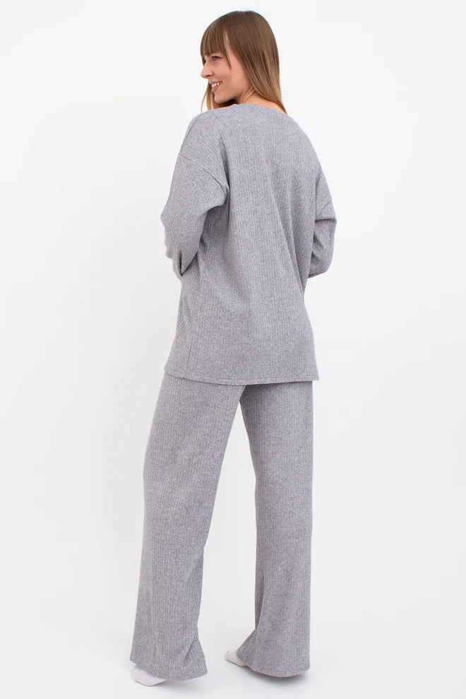 Комплект свободного кроя WARMLY TOUCH 5809/150 Giulia (light grey melange), серый