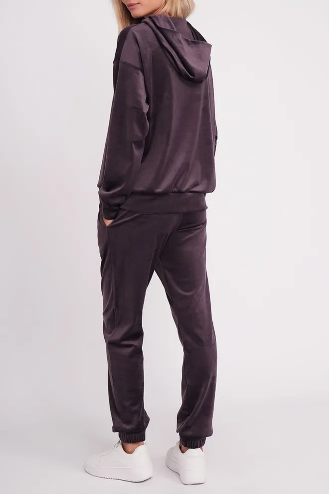 Комплект из велюра SOFT WINTER 5814/080 Giulia (dark lavender), фиолетовый