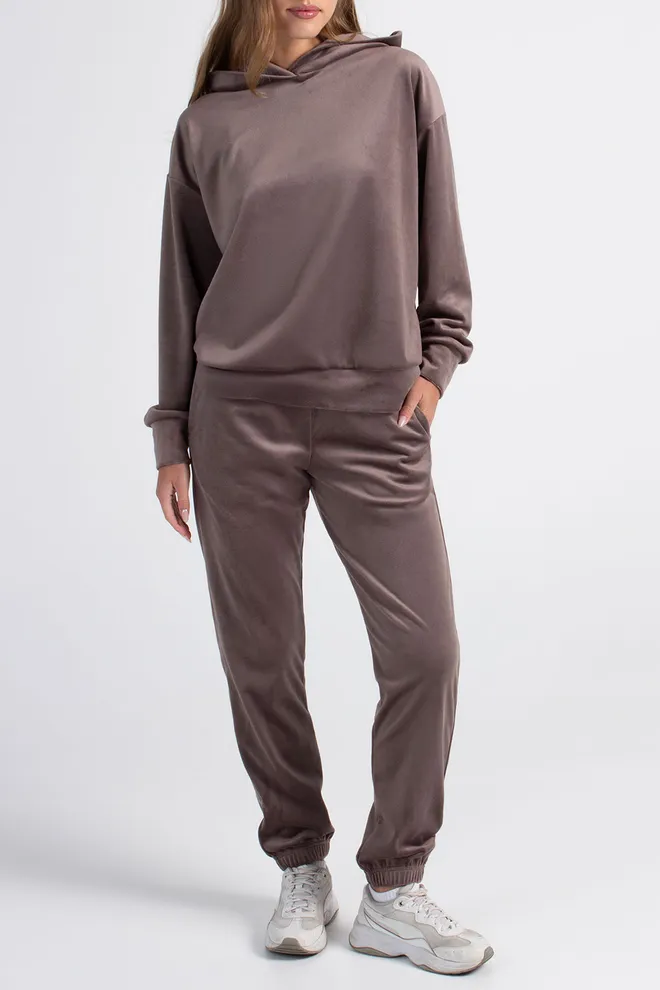 Комплект из велюра SOFT WINTER 5814/080 Giulia (mokko), коричневый