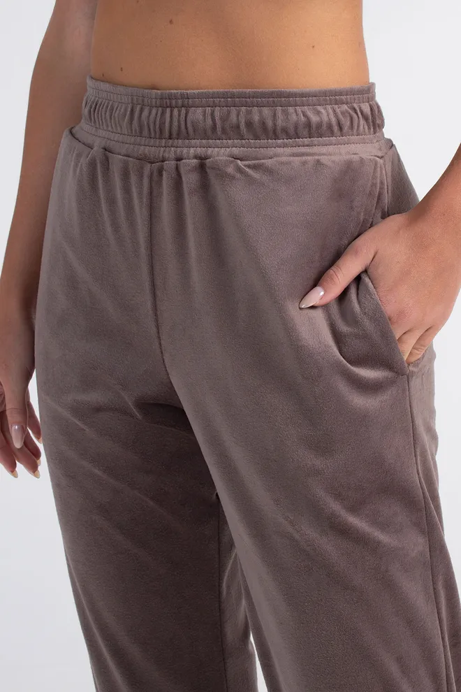 Комплект из велюра SOFT WINTER 5814/080 Giulia (mokko), коричневый