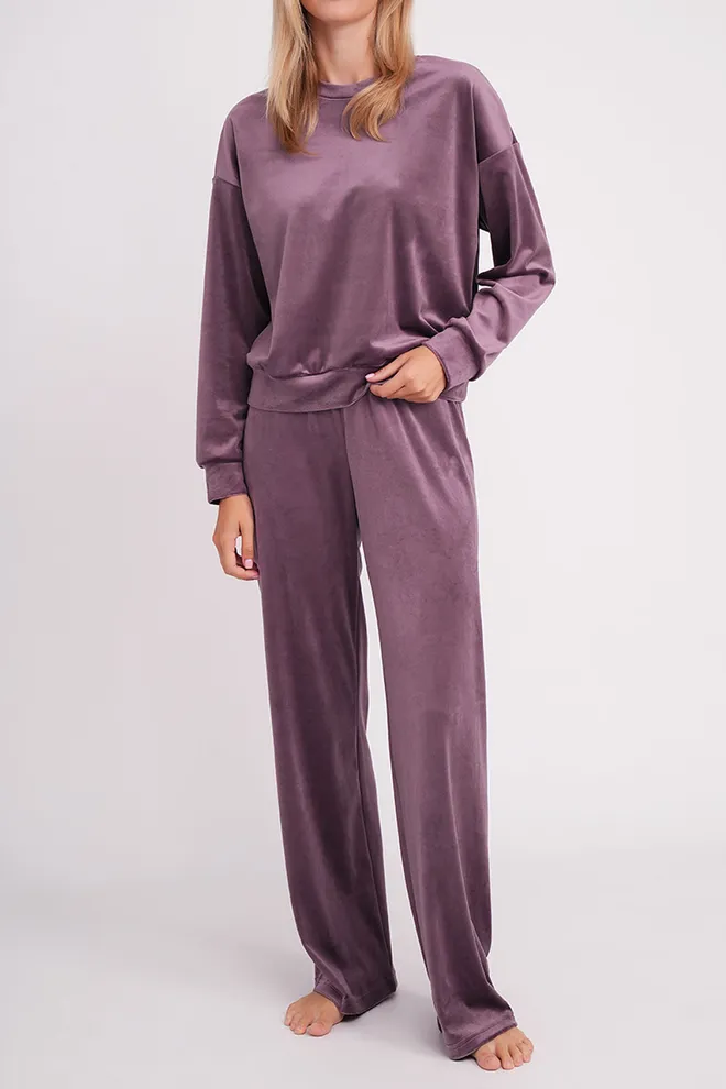 Комплект из велюра SOFT WINTER 5815/080 Giulia (lavender purple), фиолетовый