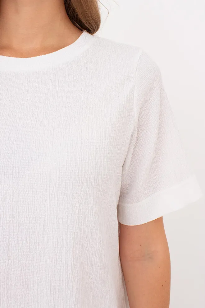 Комплект из жатки (футболка и штаны) RUMPLE RICH 5125/260 Giulia (milk), белый