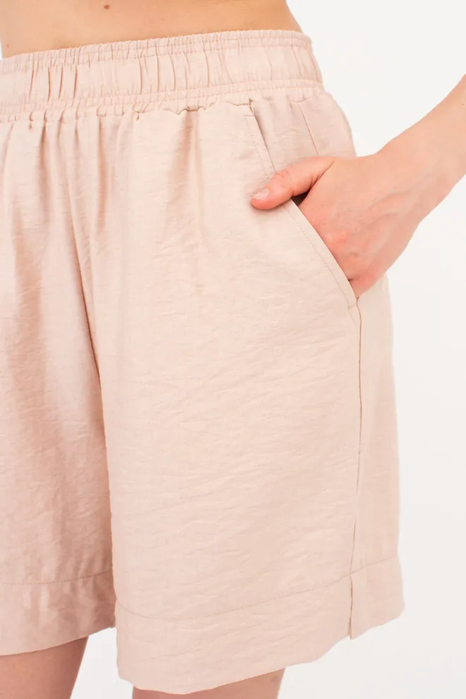 Комплект из жатого льна (рубашка и шорты) VOYAGE 6601/220 Giulia (beige), бежевый