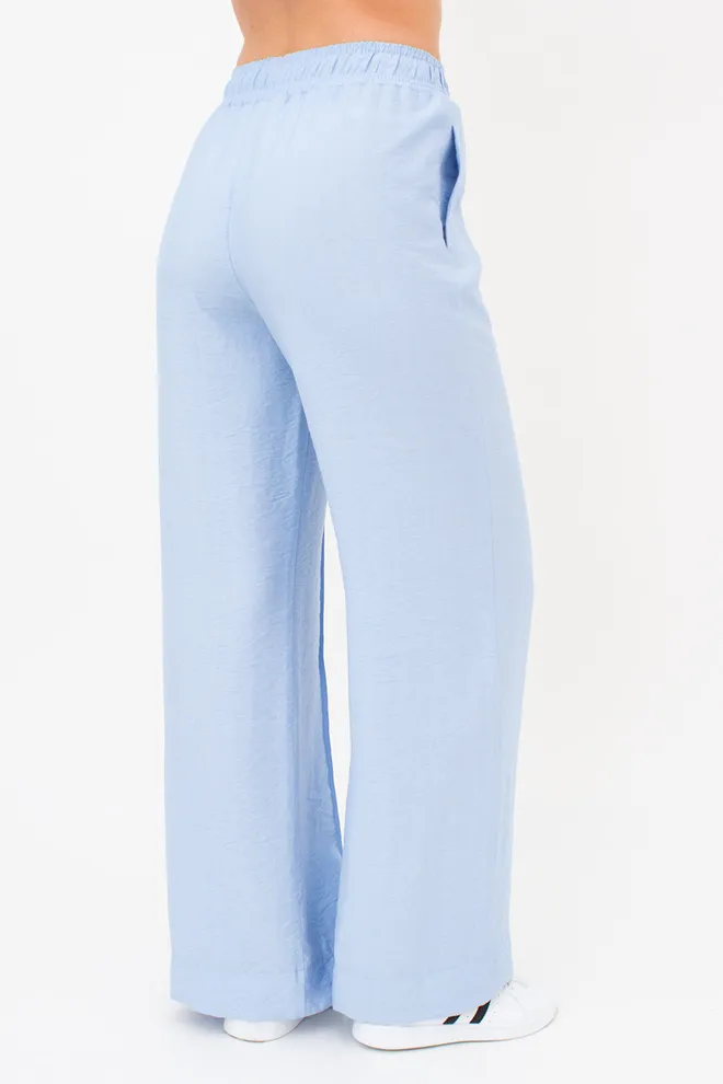 Комплект из жатого льна (рубашка и брюки) VOYAGE 5401/220 Giulia (light blue), голубой