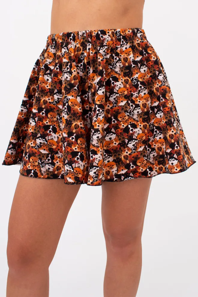 Пижама футболка и шорты с принтом собачки FUNKY DOGS 6126/010 Giulia (creamy beige/dog), бежевый