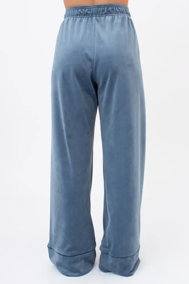 Комплект штаны и кофта на пуговицах с поясом SOFT WINTER 5509/080 Giulia (smoky blue), голубой