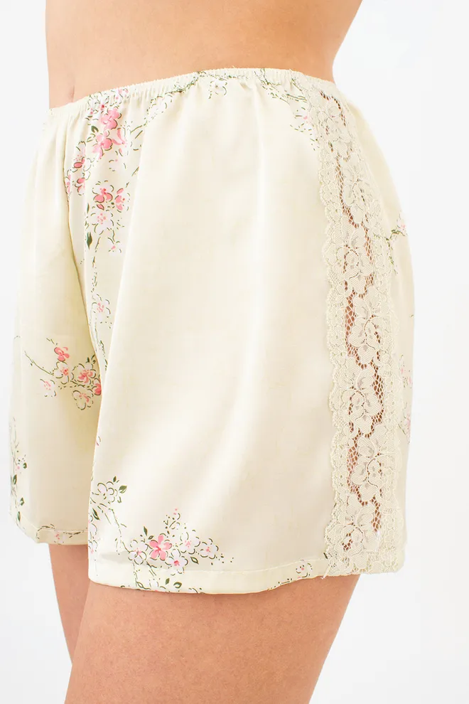 Пижама женская с шортами SAKURA 6032/051 Giulia (light yellow), желтый