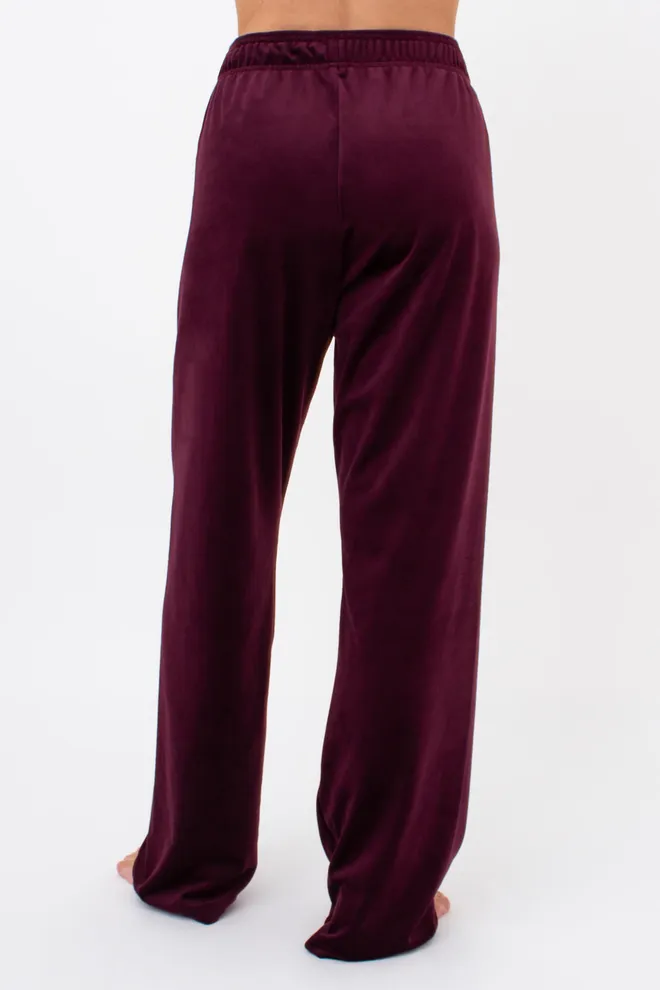 Штани жіночі вільного крою SOFT WINTER 4311/080 Giulia (winery), бордовий