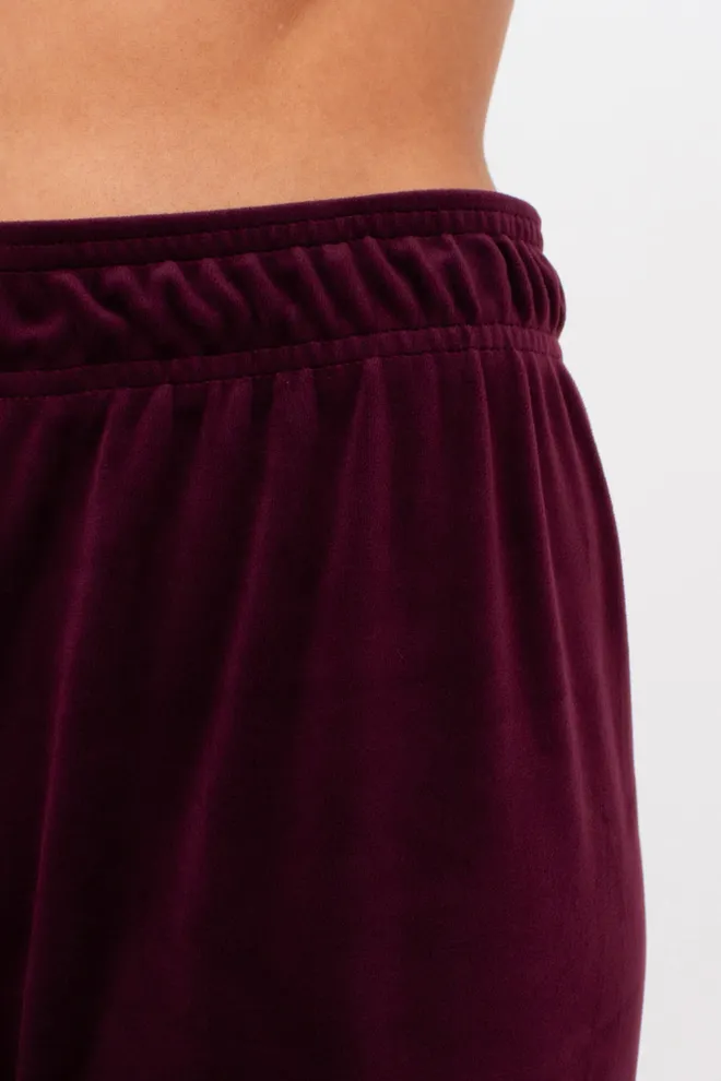 Штани жіночі вільного крою SOFT WINTER 4311/080 Giulia (winery), бордовий