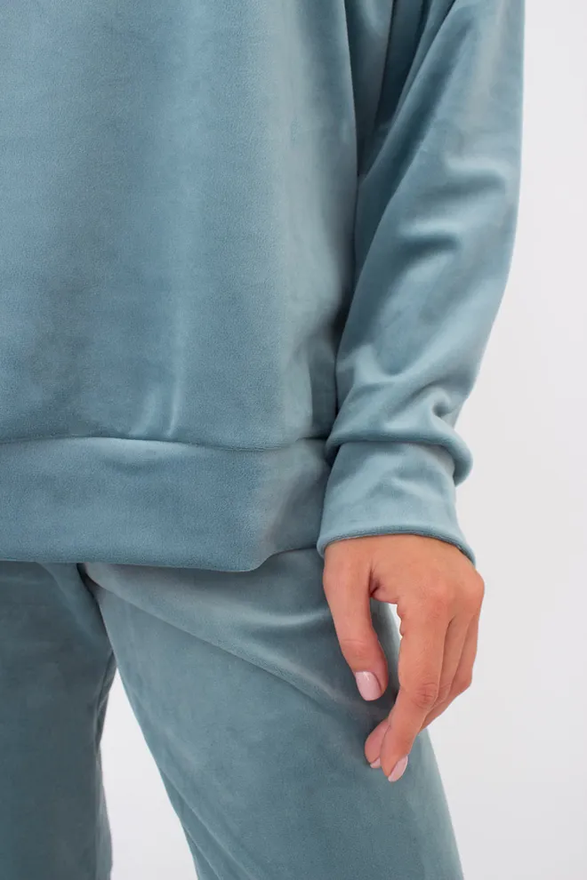 Свитшот женский SOFT WINTER 4405/080 Giulia (mint), зеленый