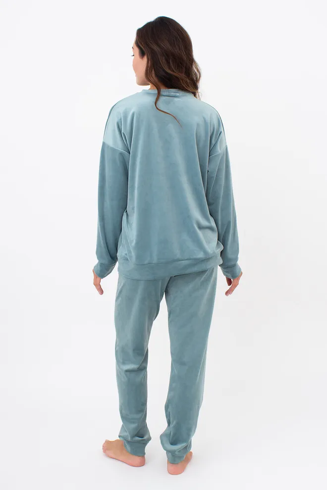 Свитшот женский SOFT WINTER 4405/080 Giulia (mint), зеленый