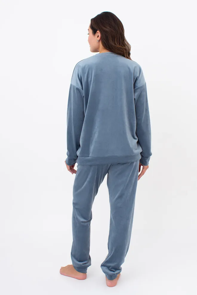 Свитшот женский SOFT WINTER 4405/080 Giulia (smoky blue), голубой