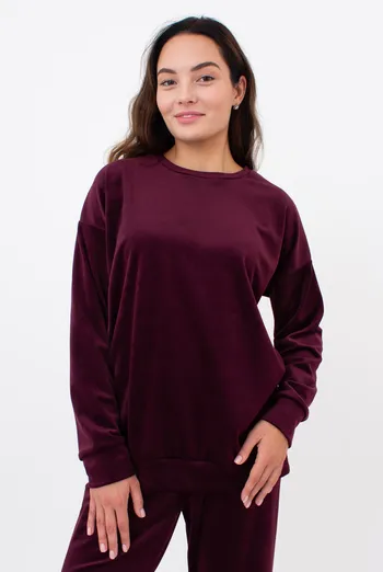 Свитшот женский SOFT WINTER 4405/080 Giulia (winery), бордовый Свитшот женский SOFT WINTER 4405/080 Giulia (winery), бордовый