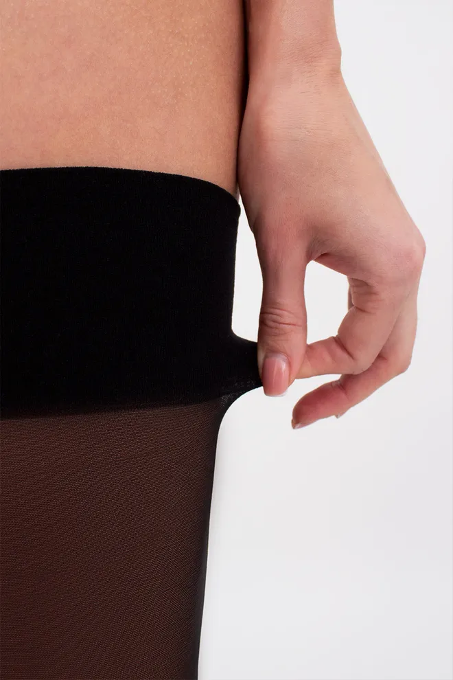 Чулки под пояс Segreto 20 den Giulia (nero)