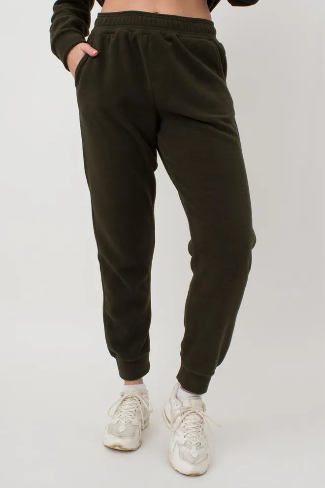 Женский спортивный костюм худи и штаны Street Style 5801/210 Giulia (khaki)