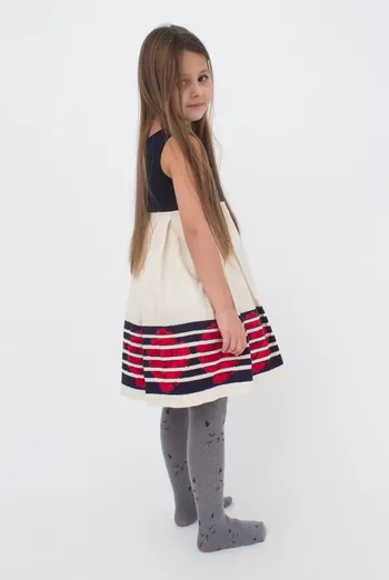 Детские колготки с рисунком Abby 60 den model 3 Giulia (light gray)