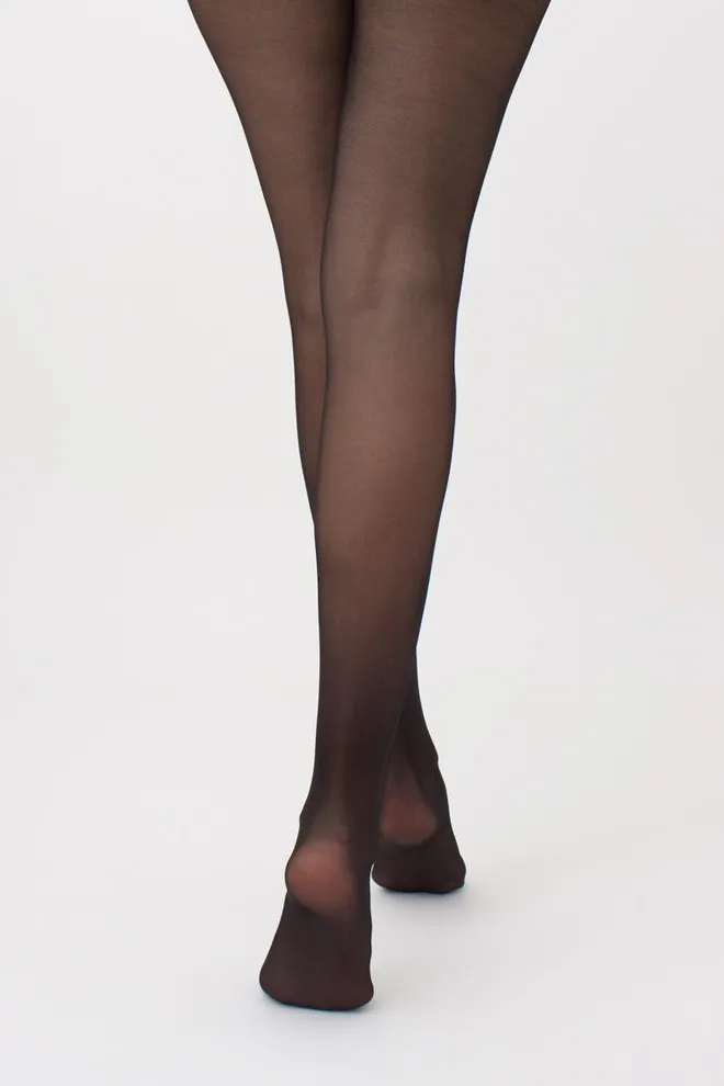 Колготки с рисунком и люрексом Adore 20 den model 5 Giulia (nero), черный