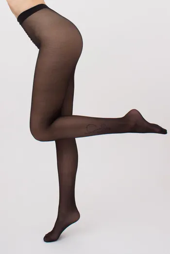 Колготки с рисунком и люрексом Adore 20 (2) Giulia (nero), черный Колготки с рисунком и люрексом Adore 20 (2) Giulia (nero), черный