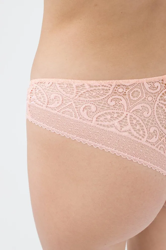 Женские трусы бразилиана кружевные Adelina 2603/31 Giulia (tropical peach)