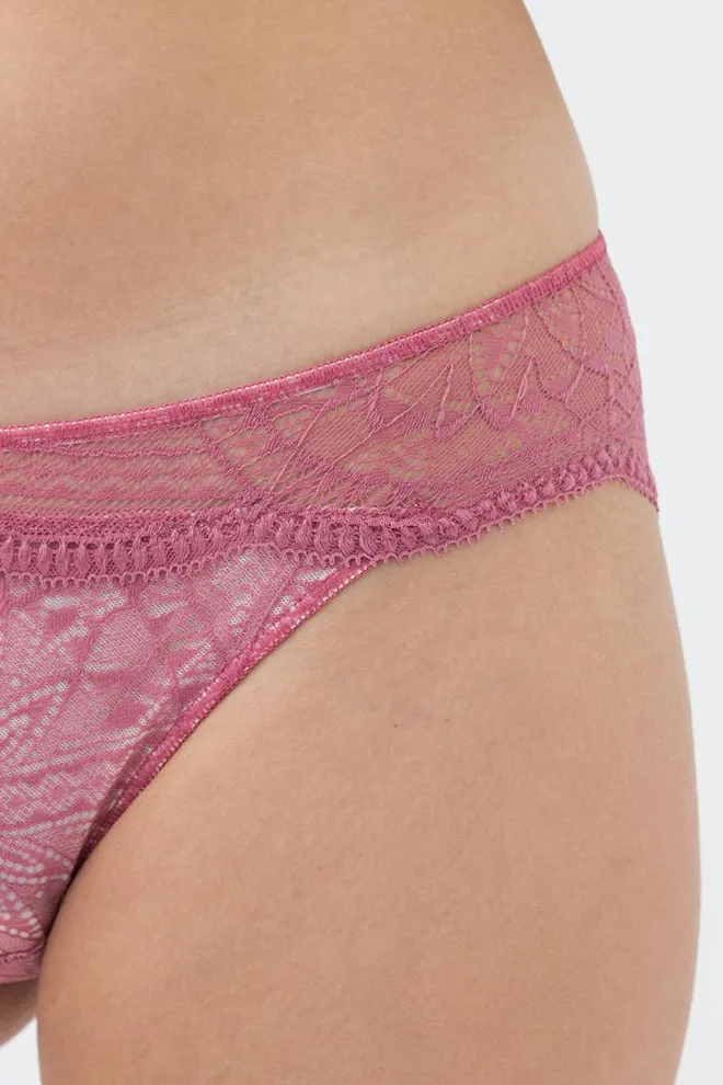 Женские трусы бразилиана кружевные Alba 2214/31 Giulia (heather rose)