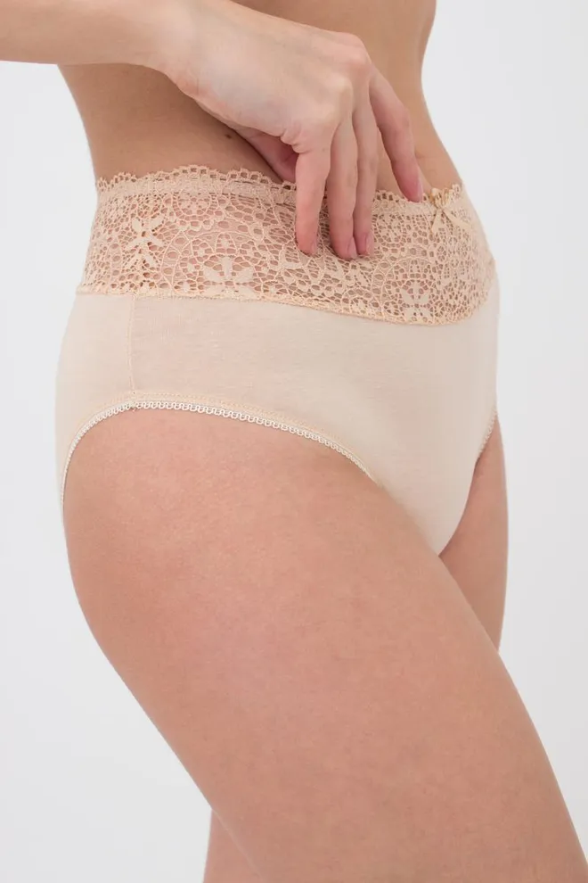 Кружевные трусы слип Alice 2504/61 Giulia (beige)