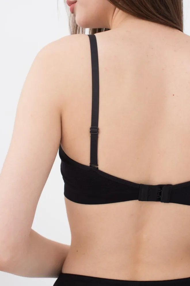 Бюстгальтер топ с формованной чашкой Amanda 1183/20 Giulia (black)