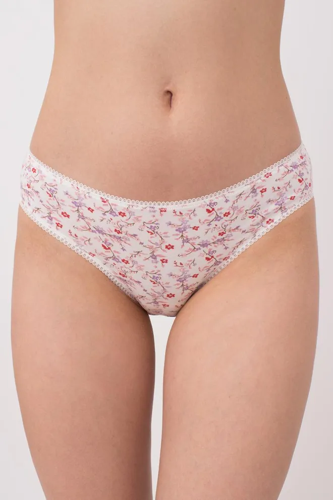 Жіночі труси сліпи Amasing 2301/60 Giulia (milk/flower)