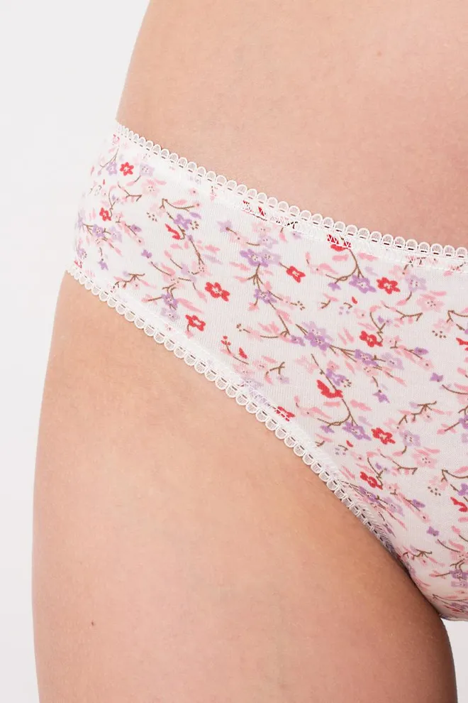 Жіночі труси сліпи Amasing 2301/60 Giulia (milk/flower)