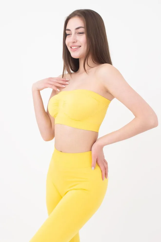 Топ бандо без бретелей Bandeau Giulia (illuminating)