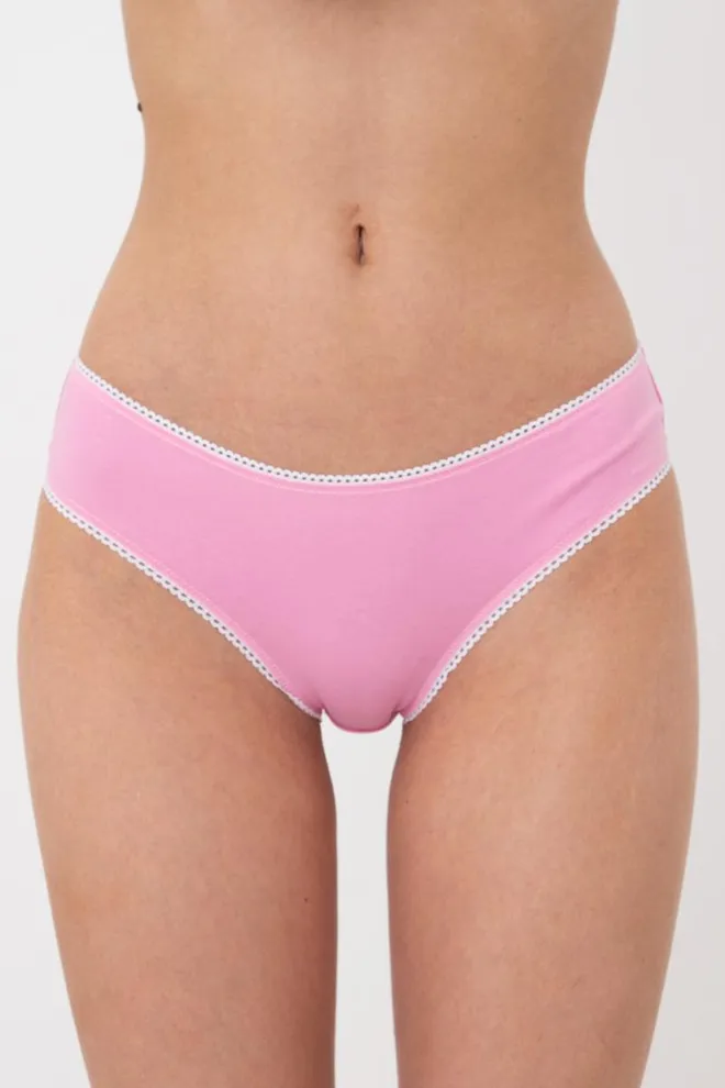 Женские трусы слипы Basic 2301/60 Giulia (pink)