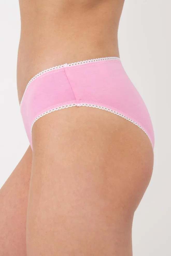 Женские трусы слипы Basic 2301/60 Giulia (pink)