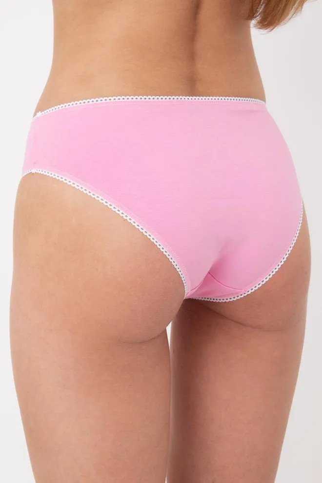 Женские трусы слипы Basic 2301/60 Giulia (pink)