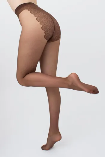 Классические колготки Bikini 20 den Giulia (cappuccino), коричневый