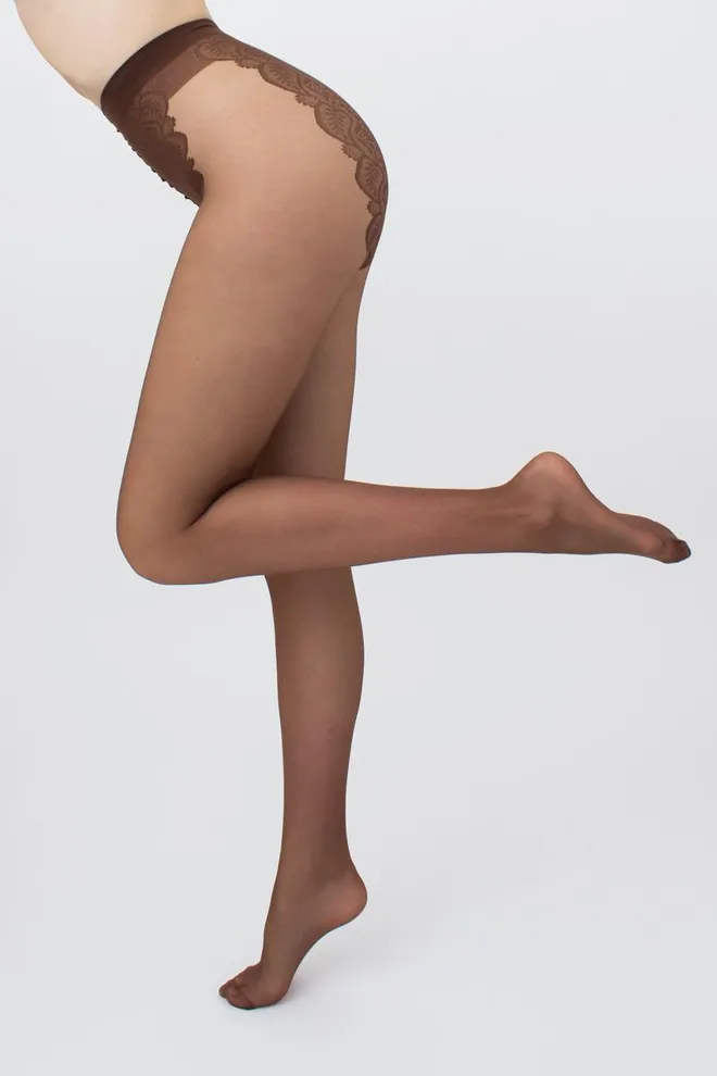 Классические колготки Bikini 20 den Giulia (cappuccino), коричневый