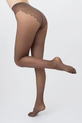 Классические колготки Bikini 40 den Giulia (tabaco), коричневый