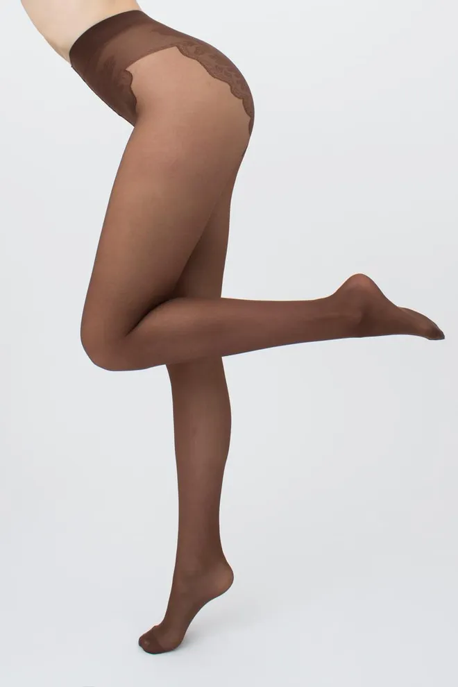 Классические колготки Bikini 40 den Giulia (cappuccino)