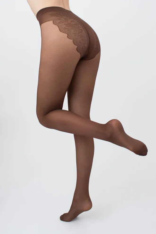 Классические колготки Bikini 40 den Giulia (cappuccino)