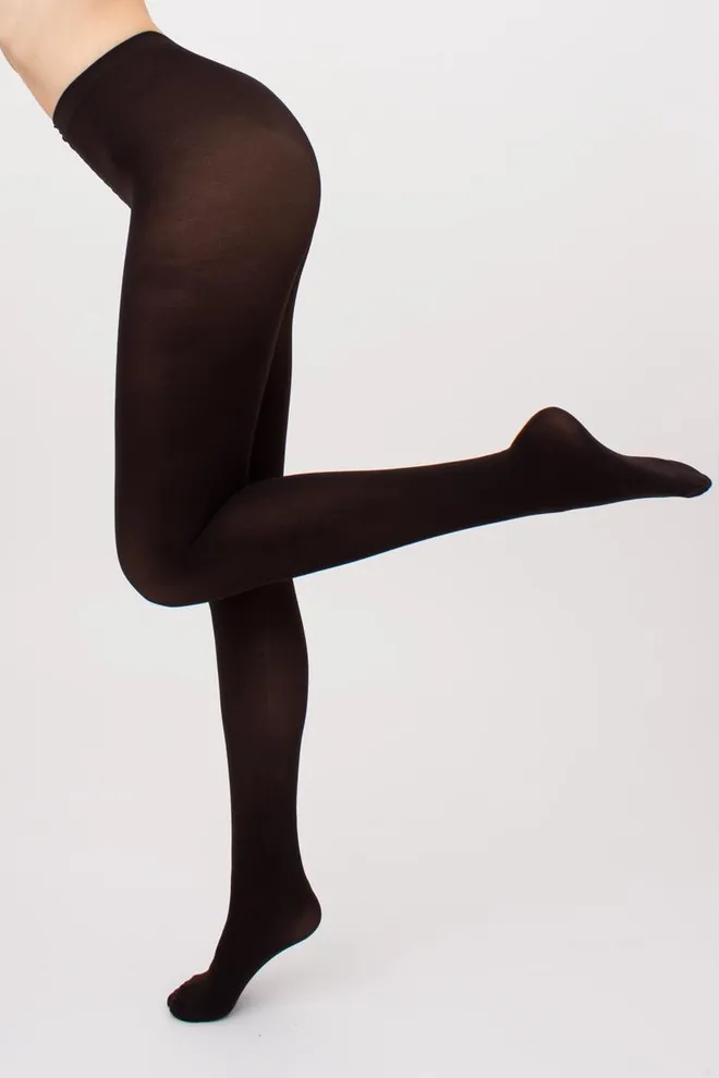 Теплые колготки из микрофибры Blues 100 den Giulia (caffe)