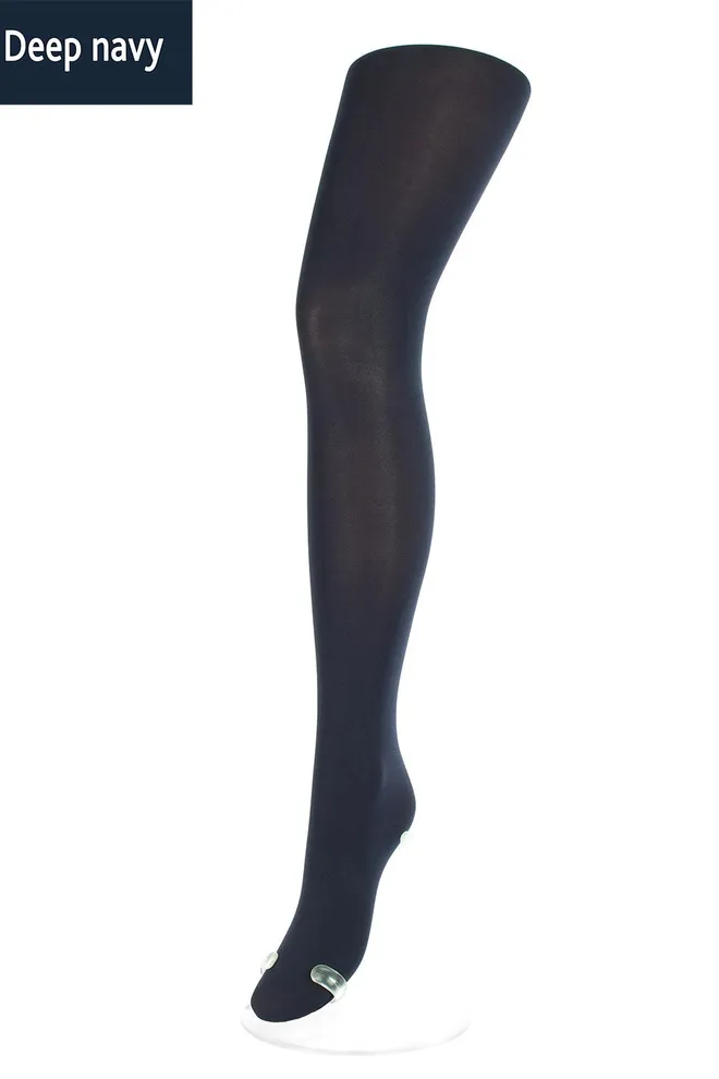 Теплые колготки из микрофибры Blues 150 den Giulia (deep navy)