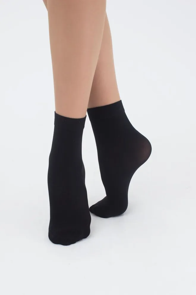 Классические носки из микрофибры Blues 50 den Giulia (nero)