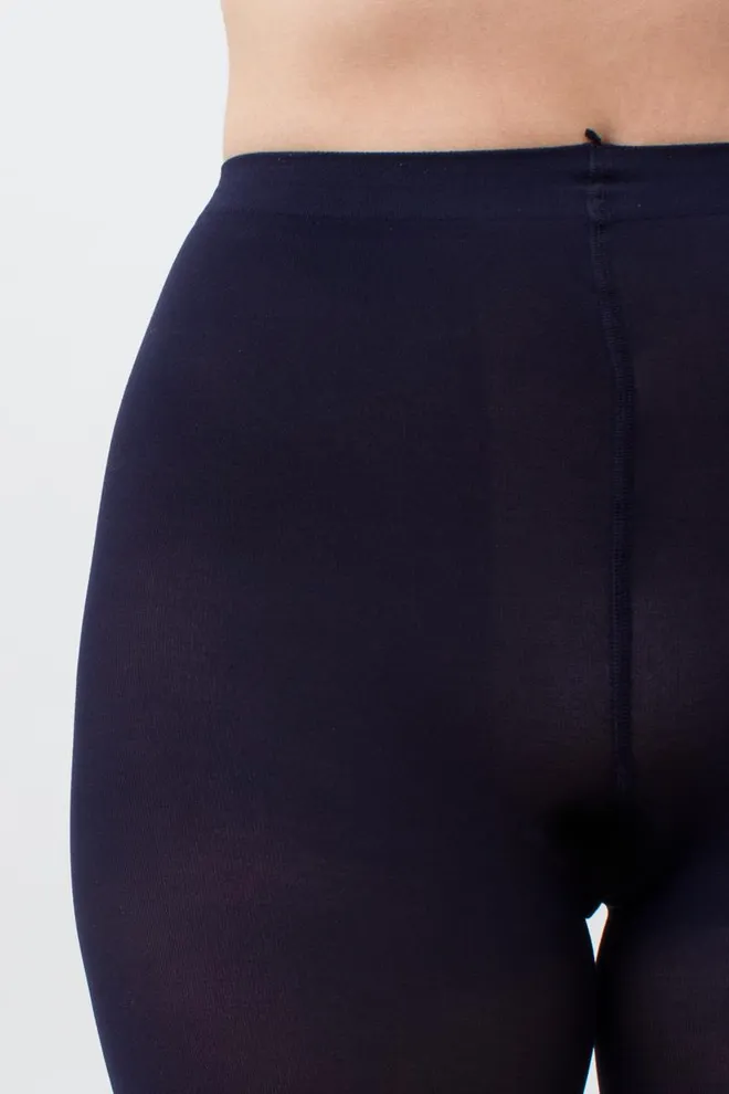 Цветные колготки из микрофибры Blues 70 den Giulia (deep navy)