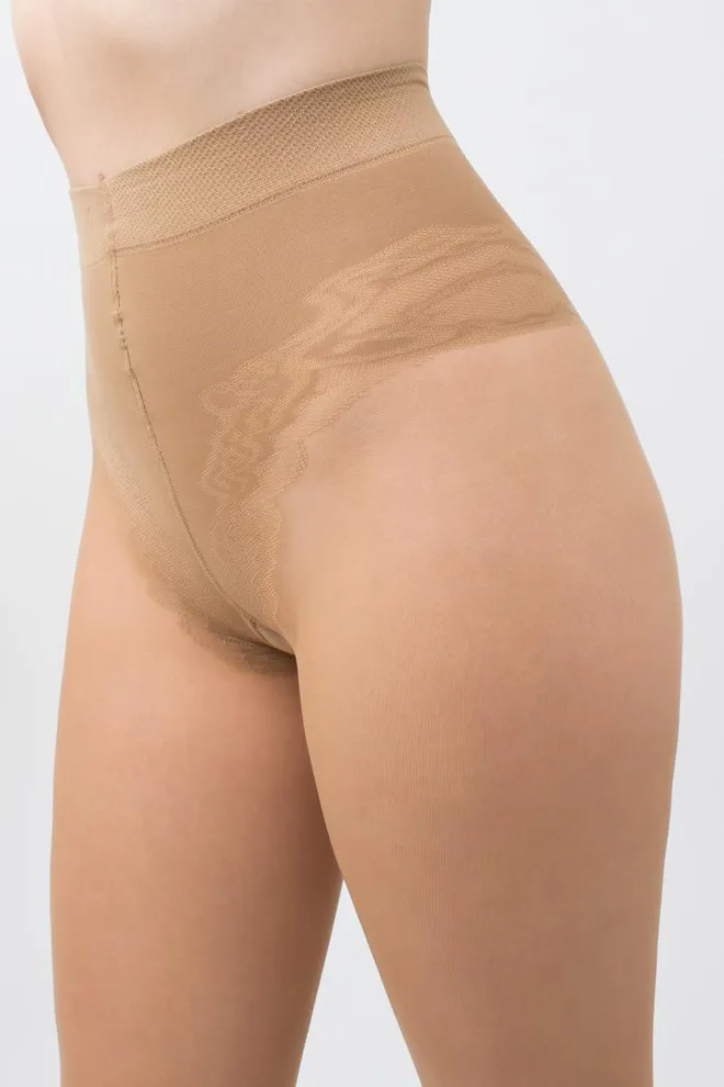 Классические корректирующие колготки Body 40 den Giulia (daino), бежевый